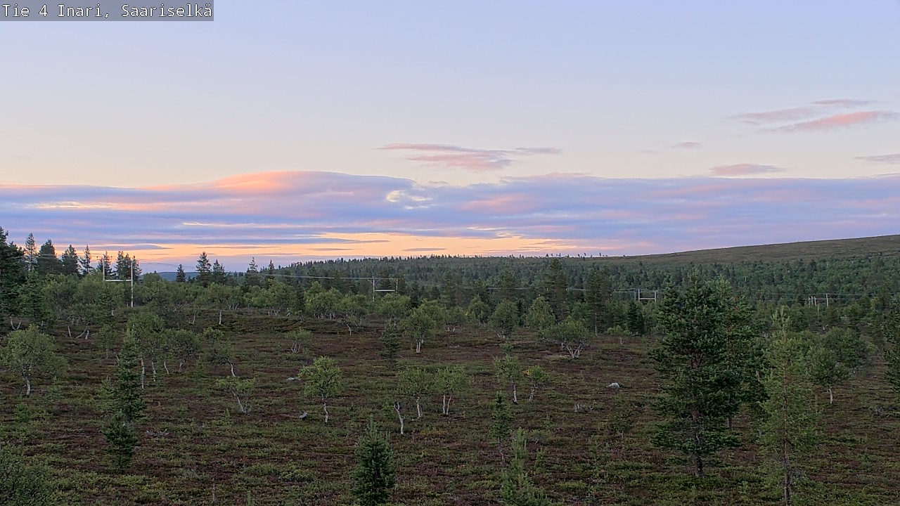 Kelikamerat Kuva Tie 4 Inari, Saariselkä, Kaunispää, Inari, Lappi