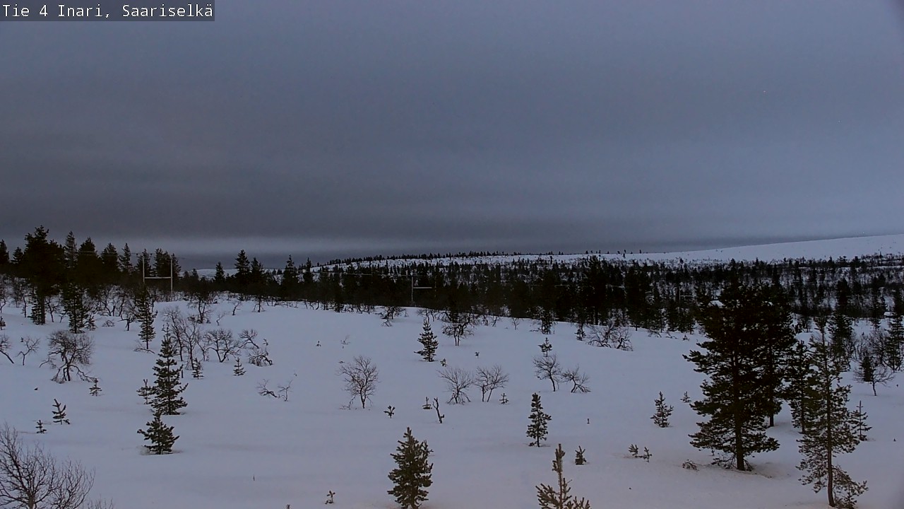 Kelikamerat Kuva Tie 4 Inari, Saariselkä, Kaunispää, Inari, Lappi
