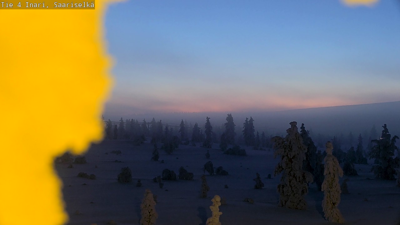 Kelikamerat Kuva Tie 4 Inari, Saariselkä, Kaunispää, Inari, Lappi