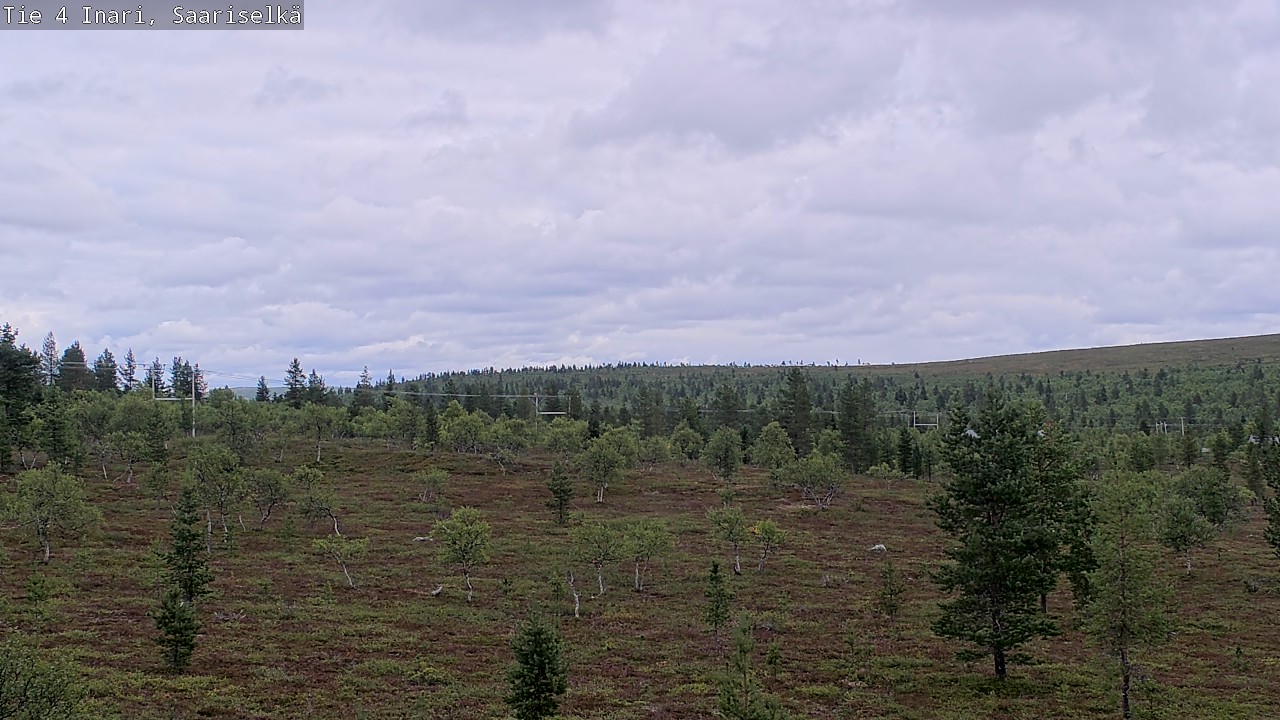 Kelikamerat Kuva Tie 4 Inari, Saariselkä, Kaunispää, Inari, Lappi