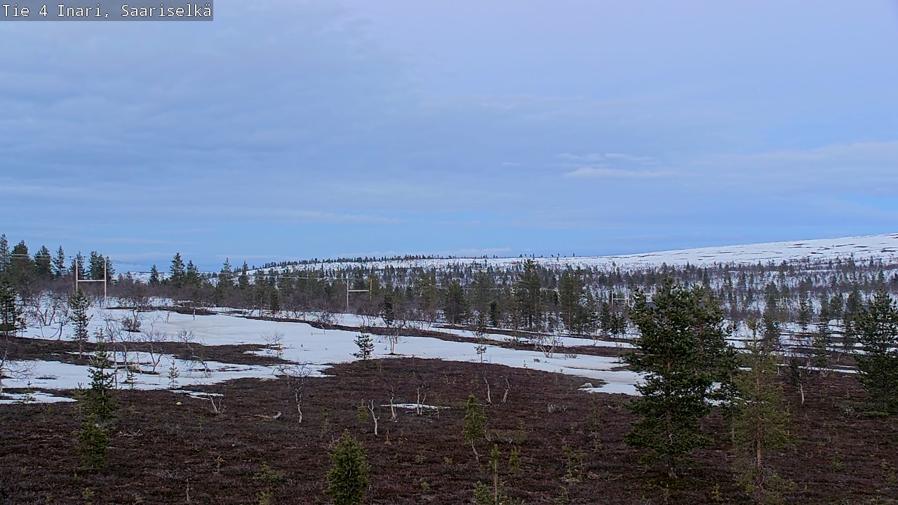 Kelikamerat Kuva Tie 4 Inari, Saariselkä, Kaunispää, Inari, Lappi