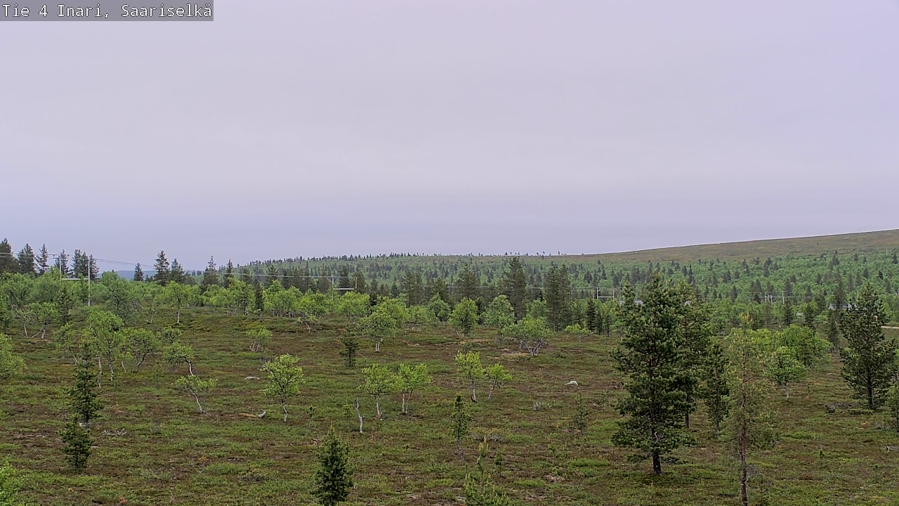 Kelikamerat Kuva Tie 4 Inari, Saariselkä, Kaunispää, Inari, Lappi
