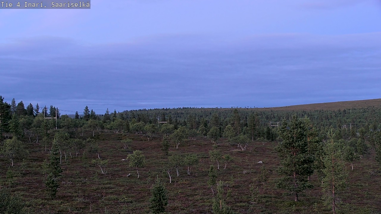 Kelikamerat Kuva Tie 4 Inari, Saariselkä, Kaunispää, Inari, Lappi