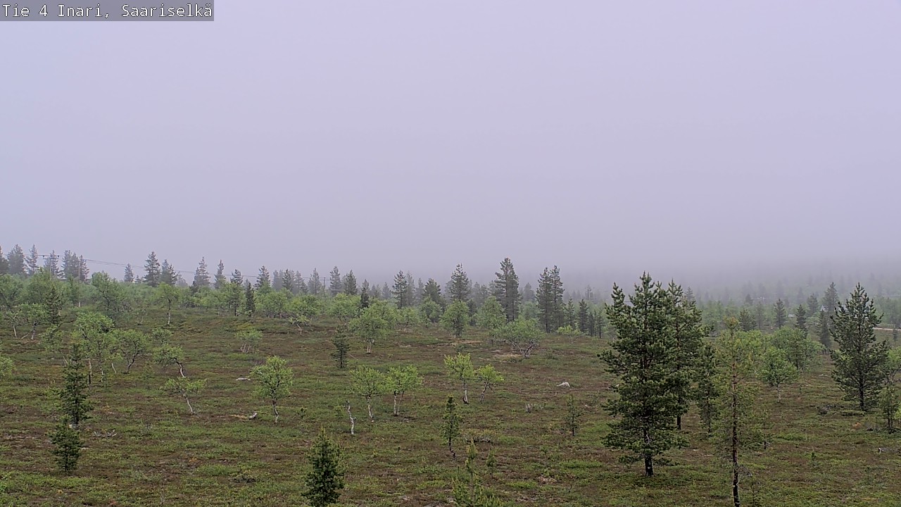 Kelikamerat Kuva Tie 4 Inari, Saariselkä, Kaunispää, Inari, Lappi