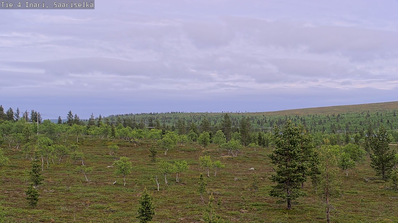Kelikamerat Kuva Tie 4 Inari, Saariselkä, Kaunispää, Inari, Lappi