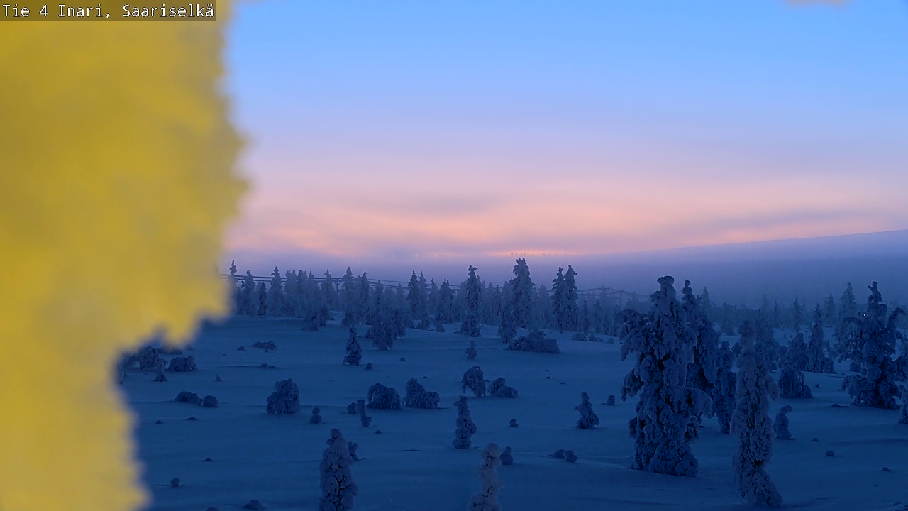 Kelikamerat Kuva Tie 4 Inari, Saariselkä, Kaunispää, Inari, Lappi