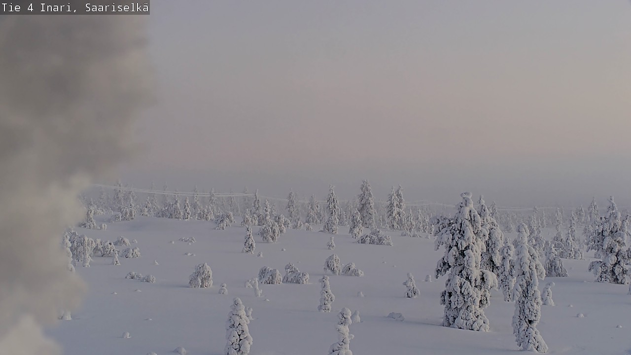 Kelikamerat Kuva Tie 4 Inari, Saariselkä, Kaunispää, Inari, Lappi