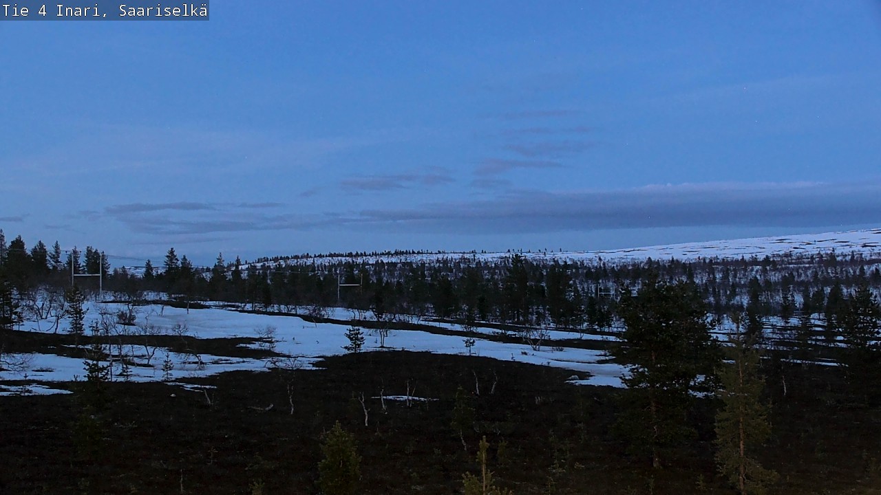 Kelikamerat Kuva Tie 4 Inari, Saariselkä, Kaunispää, Inari, Lappi
