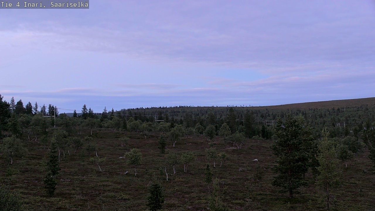 Kelikamerat Kuva Tie 4 Inari, Saariselkä, Kaunispää, Inari, Lappi