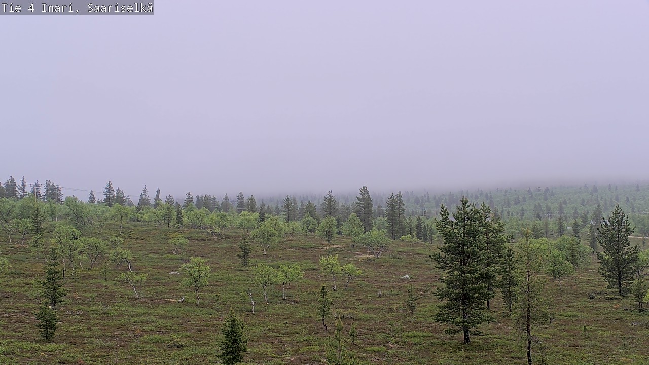 Kelikamerat Kuva Tie 4 Inari, Saariselkä, Kaunispää, Inari, Lappi