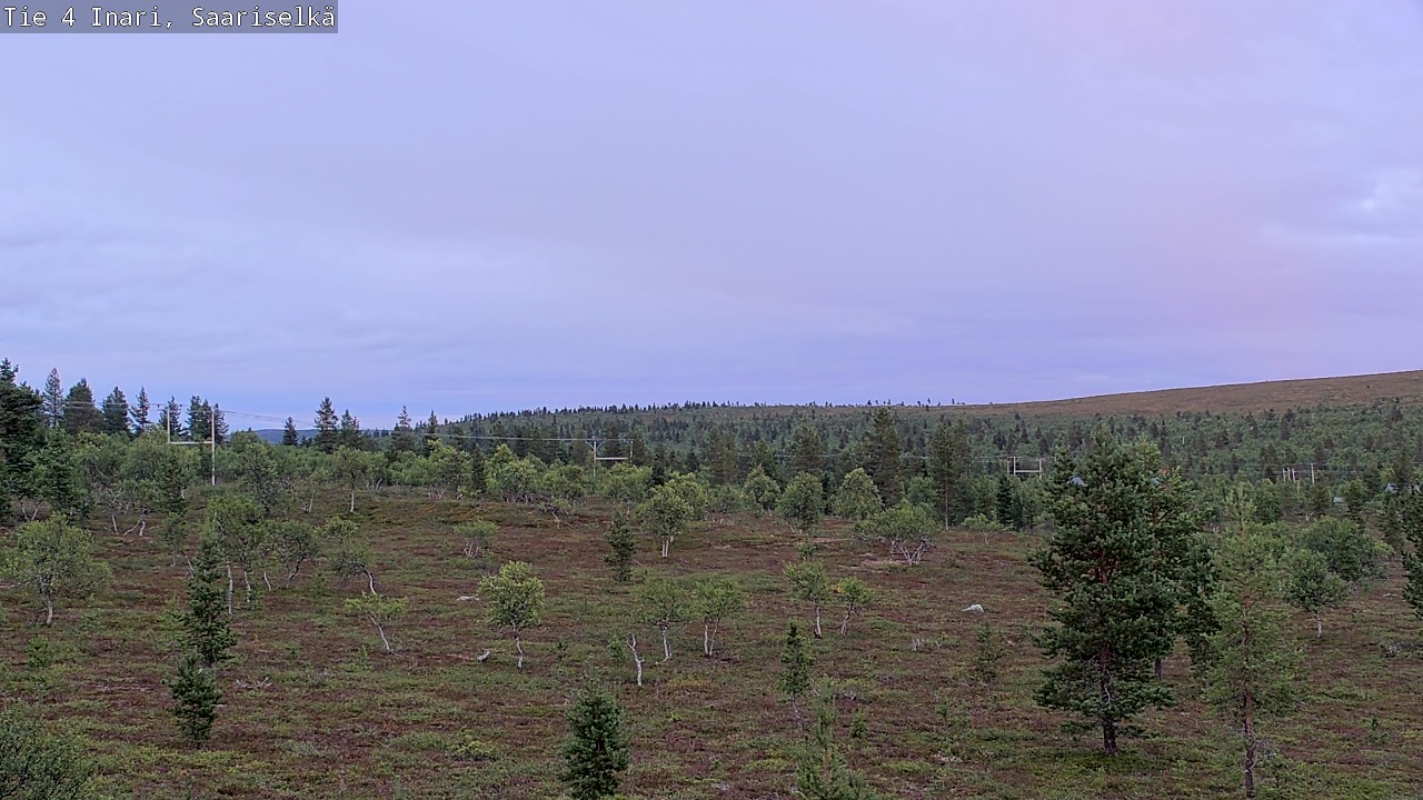 Kelikamerat Kuva Tie 4 Inari, Saariselkä, Kaunispää, Inari, Lappi