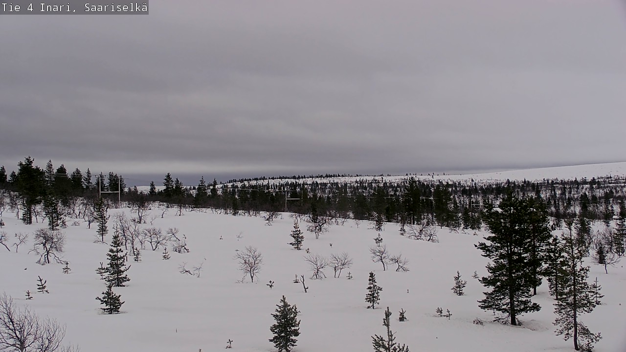 Kelikamerat Kuva Tie 4 Inari, Saariselkä, Kaunispää, Inari, Lappi
