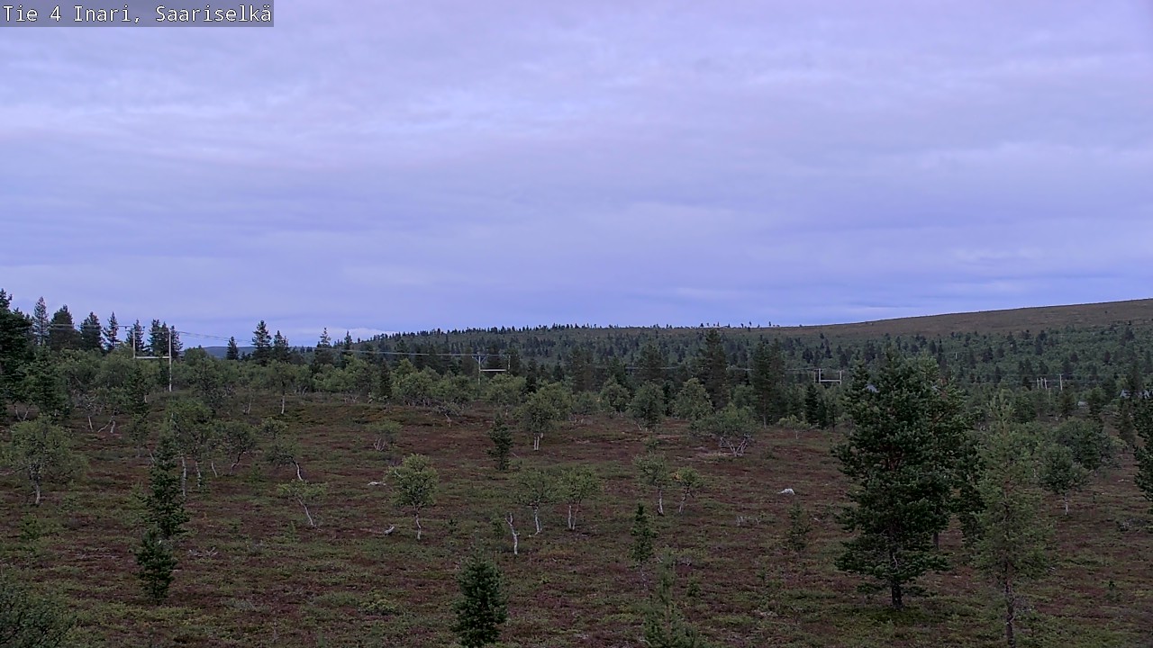 Kelikamerat Kuva Tie 4 Inari, Saariselkä, Kaunispää, Inari, Lappi