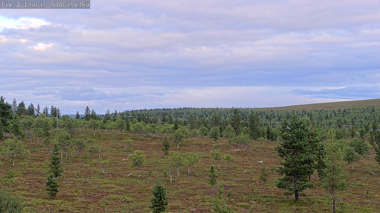 Kelikamerat Kuva Tie 4 Inari, Saariselkä, Kaunispää, Inari, Lappi