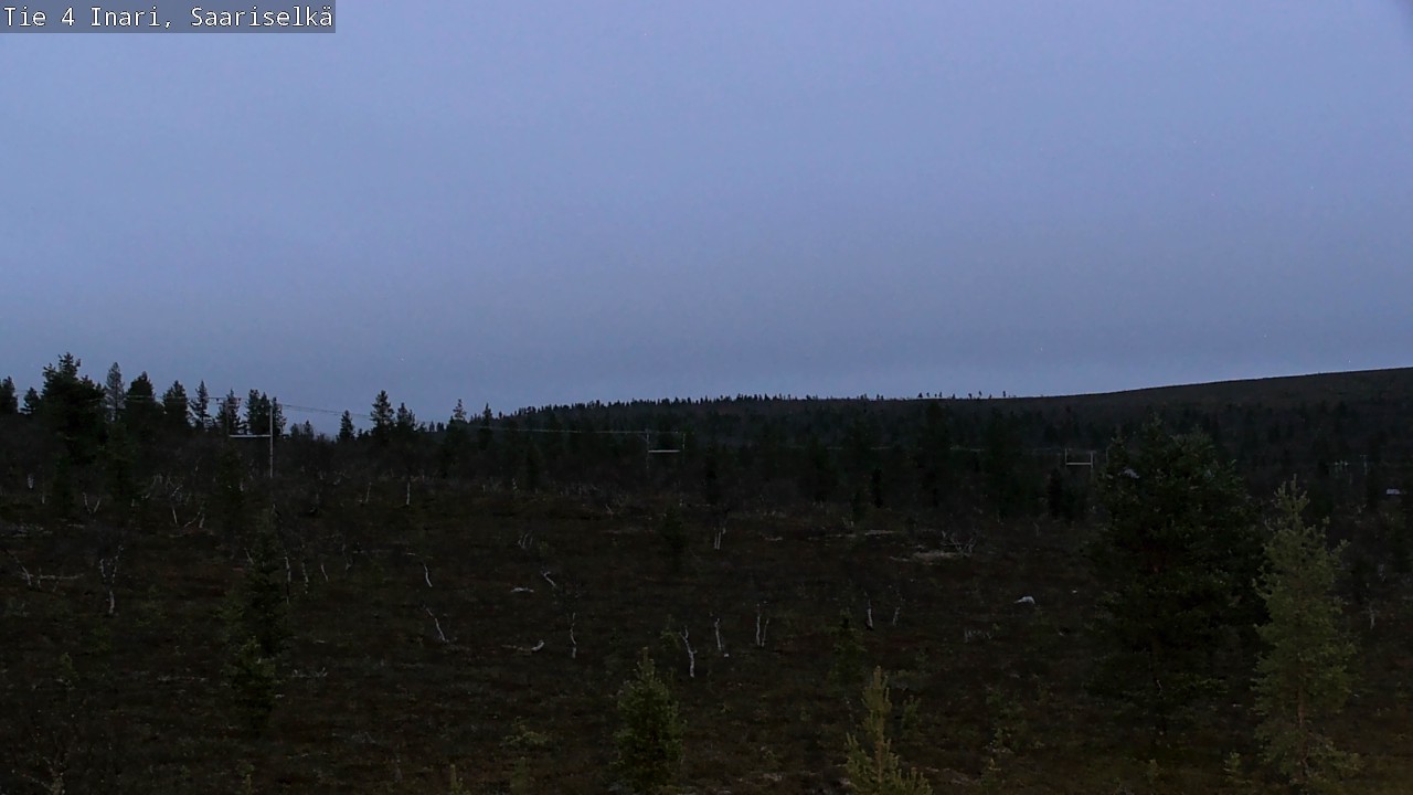 Kelikamerat Kuva Tie 4 Inari, Saariselkä, Kaunispää, Inari, Lappi