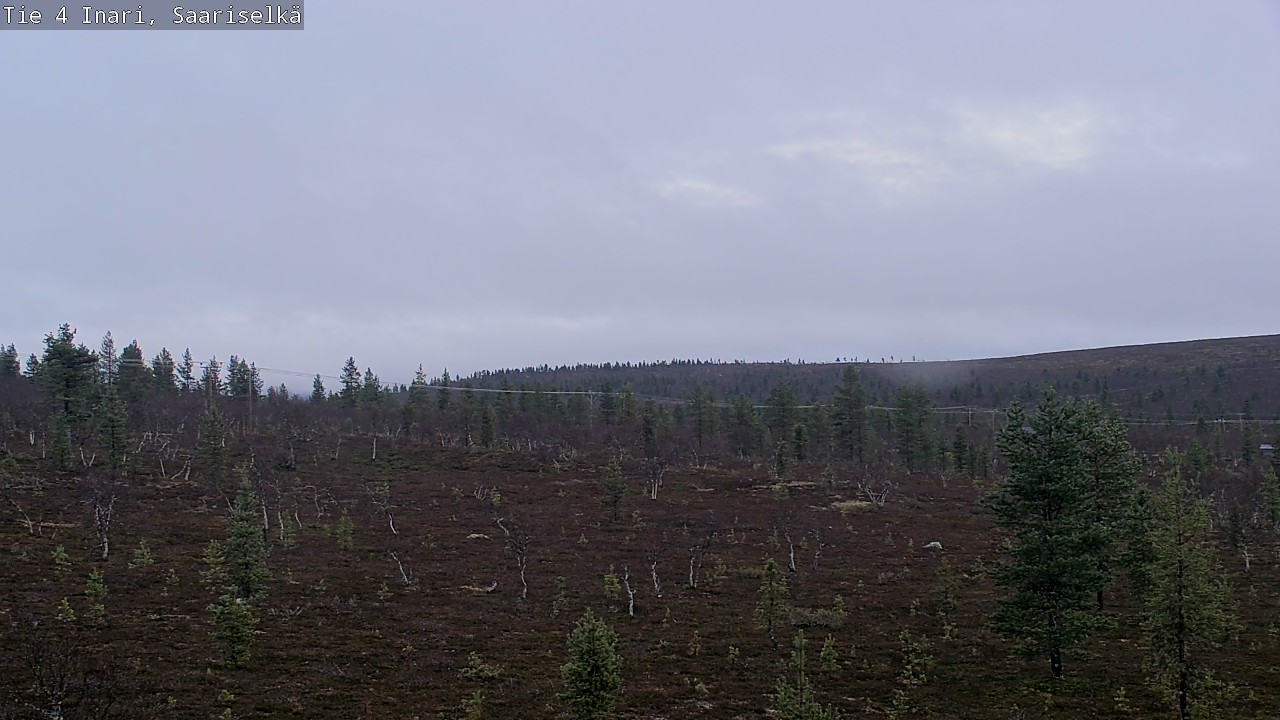 Kelikamerat Kuva Tie 4 Inari, Saariselkä, Kaunispää, Inari, Lappi