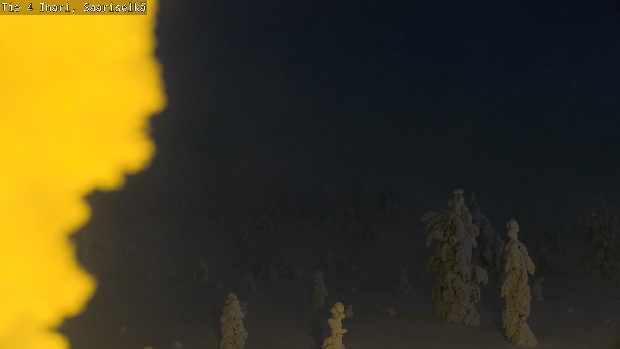 Kelikamerat Kuva Tie 4 Inari, Saariselkä, Kaunispää, Inari, Lappi