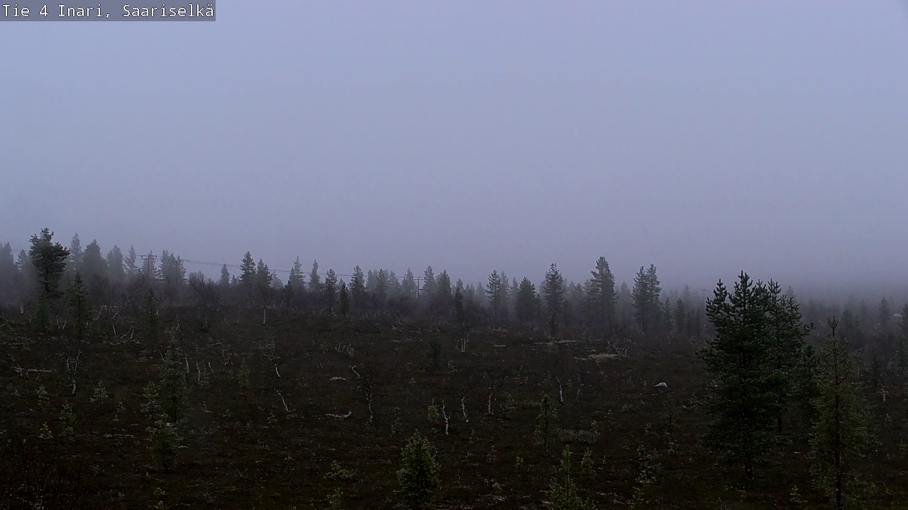 Kelikamerat Kuva Tie 4 Inari, Saariselkä, Kaunispää, Inari, Lappi