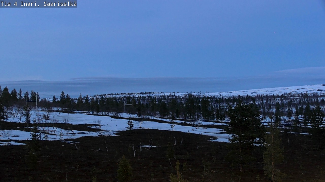 Kelikamerat Kuva Tie 4 Inari, Saariselkä, Kaunispää, Inari, Lappi