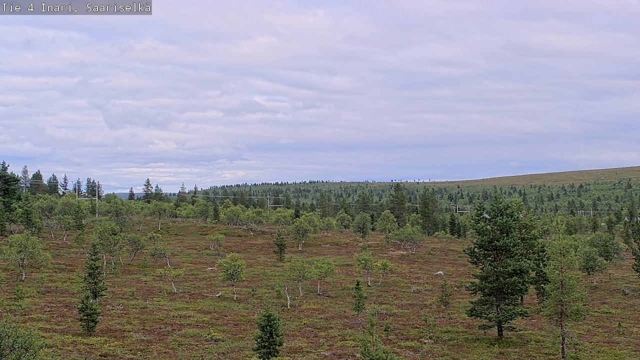 Kelikamerat Kuva Tie 4 Inari, Saariselkä, Kaunispää, Inari, Lappi