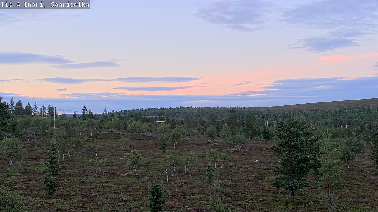 Kelikamerat Kuva Tie 4 Inari, Saariselkä, Kaunispää, Inari, Lappi