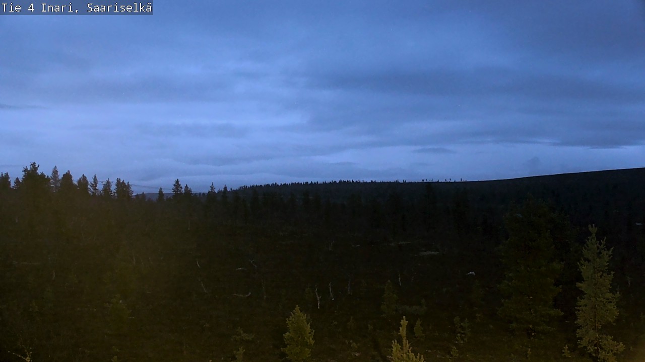 Kelikamerat Kuva Tie 4 Inari, Saariselkä, Kaunispää, Inari, Lappi