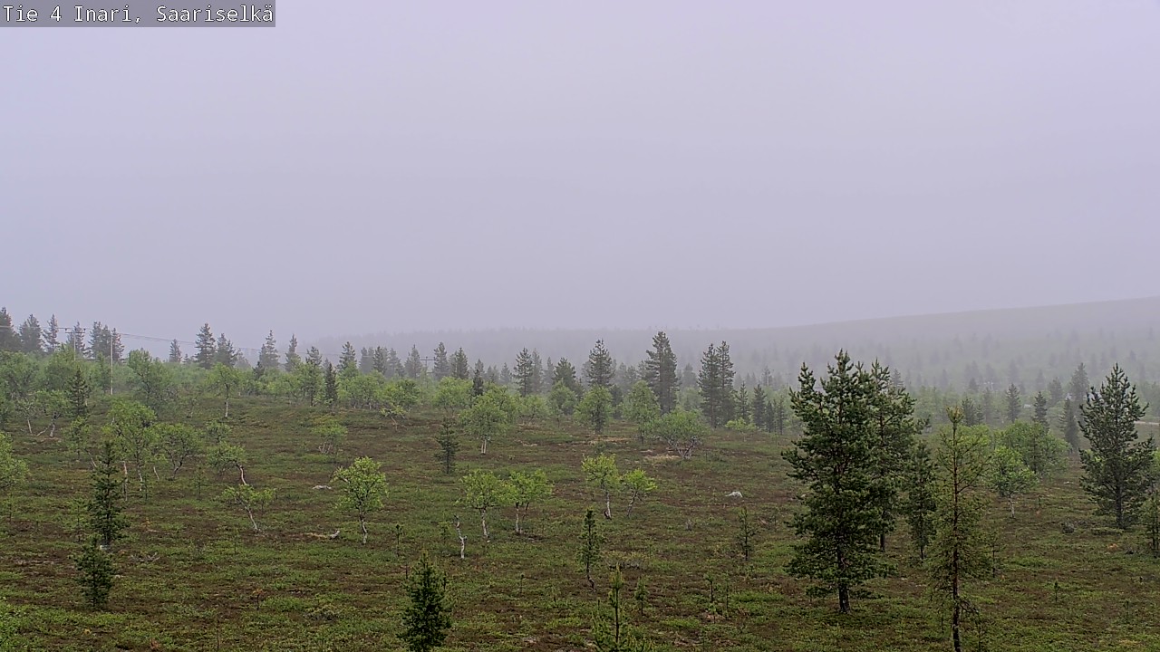 Kelikamerat Kuva Tie 4 Inari, Saariselkä, Kaunispää, Inari, Lappi
