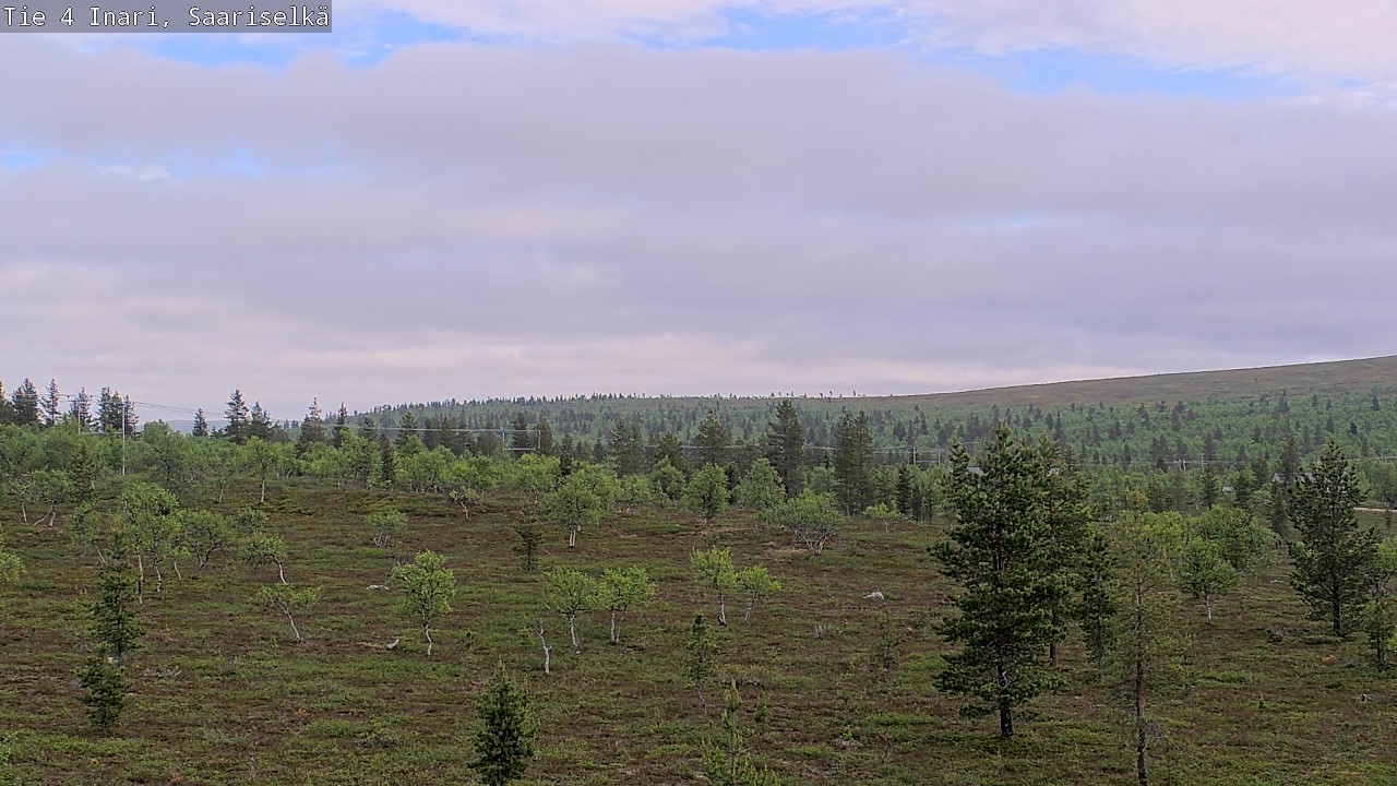 Kelikamerat Kuva Tie 4 Inari, Saariselkä, Kaunispää, Inari, Lappi