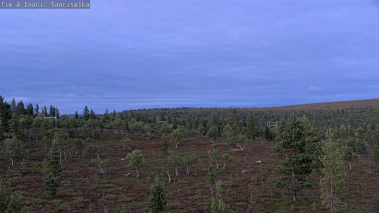 Kelikamerat Kuva Tie 4 Inari, Saariselkä, Kaunispää, Inari, Lappi
