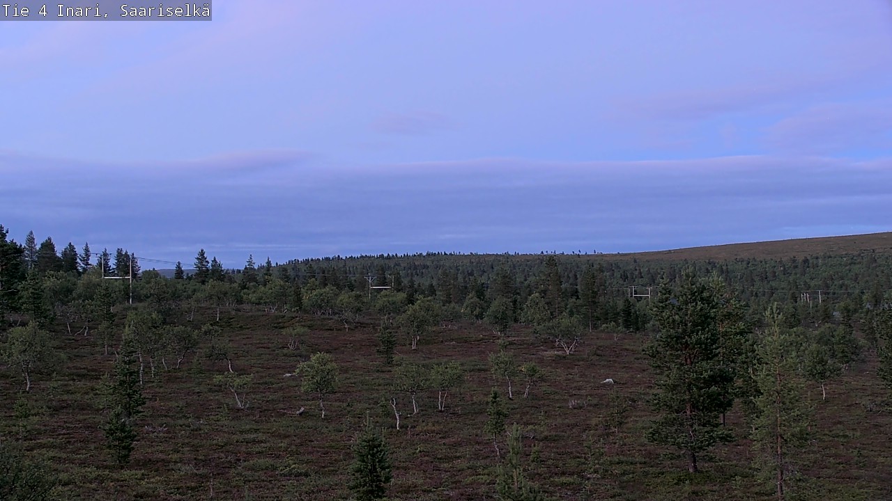Kelikamerat Kuva Tie 4 Inari, Saariselkä, Kaunispää, Inari, Lappi