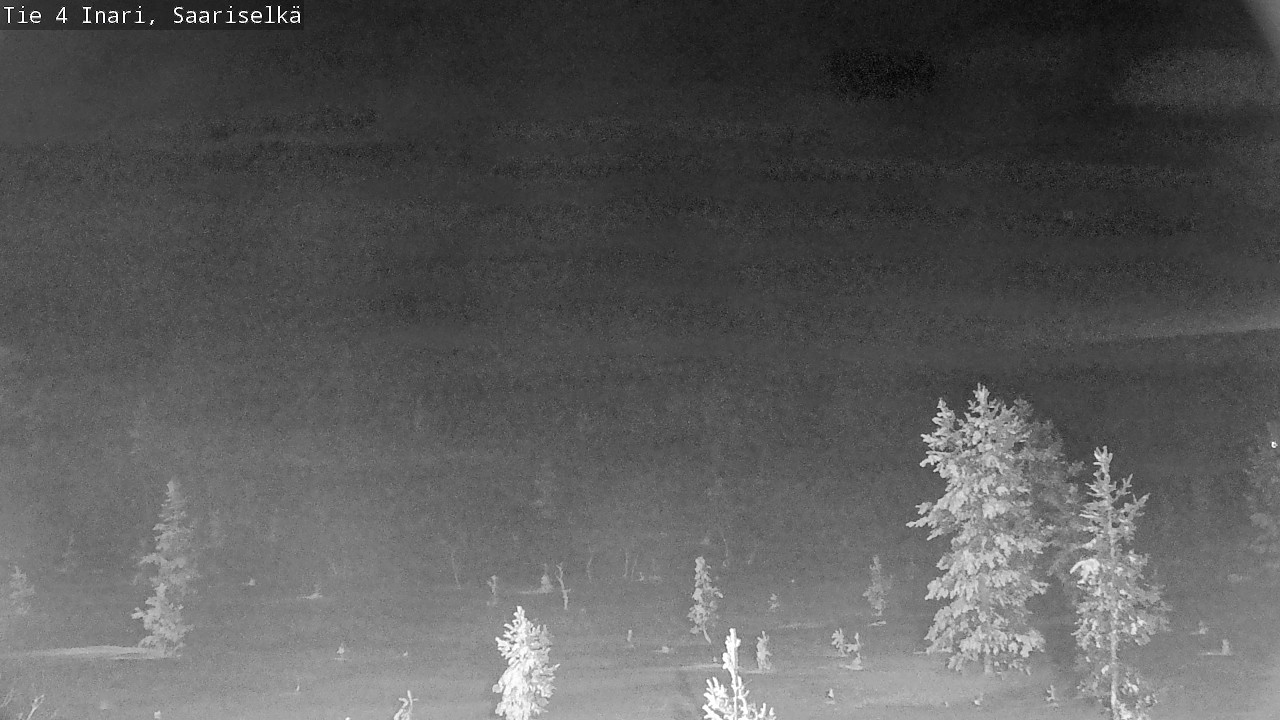 Weather Camera Image Road 4 Inari, Saariselkä, Kaunispää, Inari, Lappi