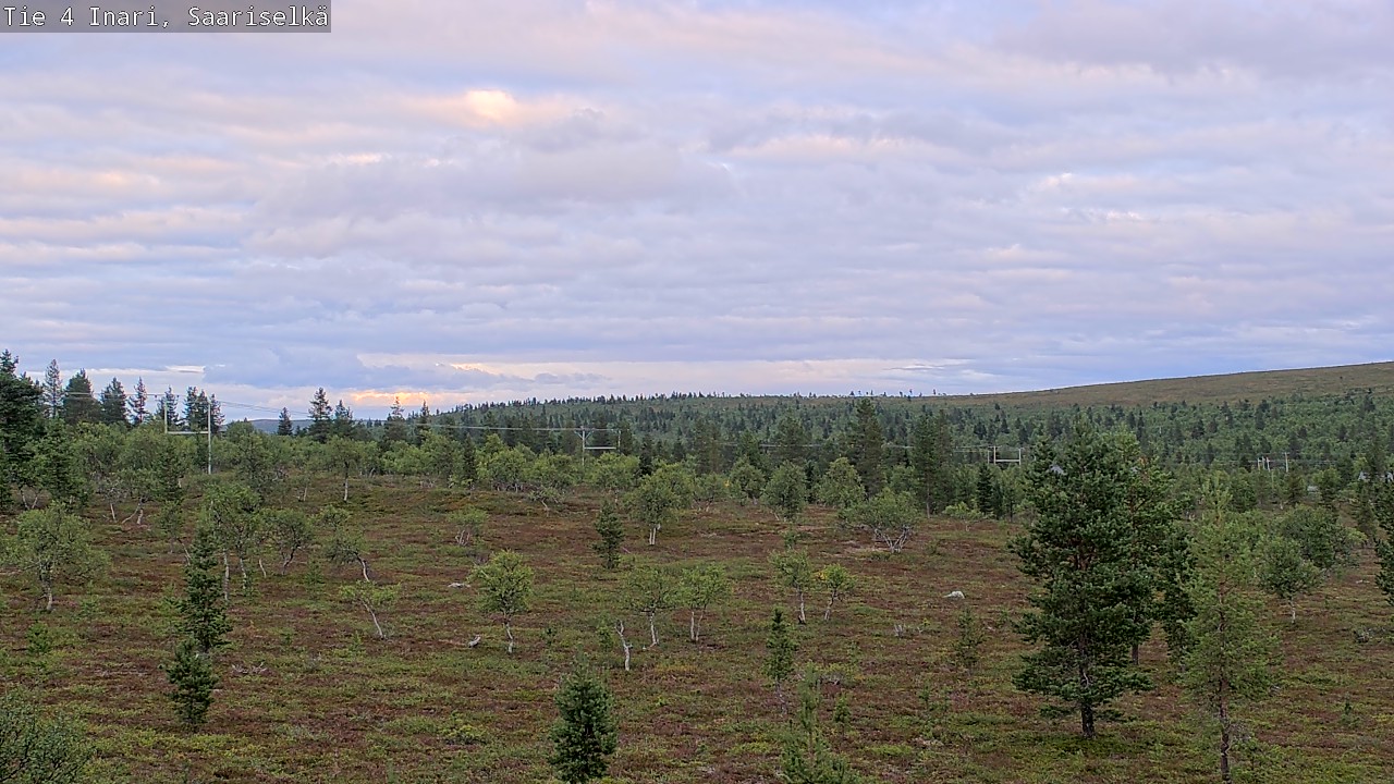 Kelikamerat Kuva Tie 4 Inari, Saariselkä, Kaunispää, Inari, Lappi