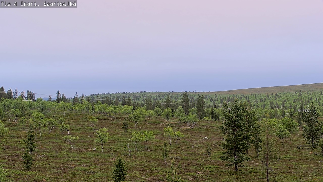 Kelikamerat Kuva Tie 4 Inari, Saariselkä, Kaunispää, Inari, Lappi