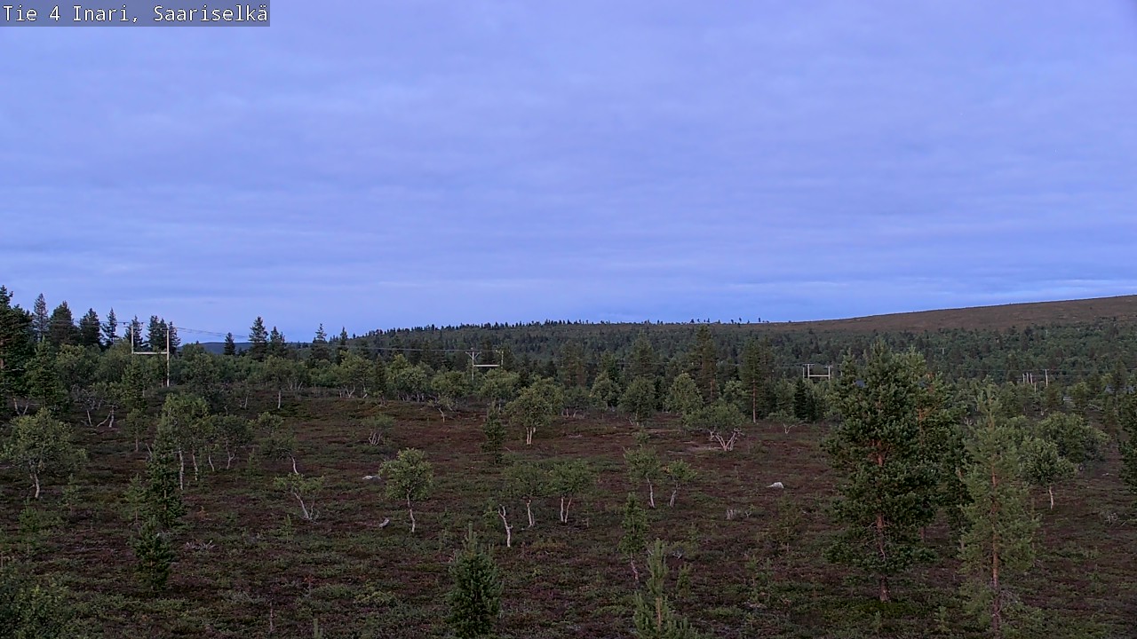 Kelikamerat Kuva Tie 4 Inari, Saariselkä, Kaunispää, Inari, Lappi