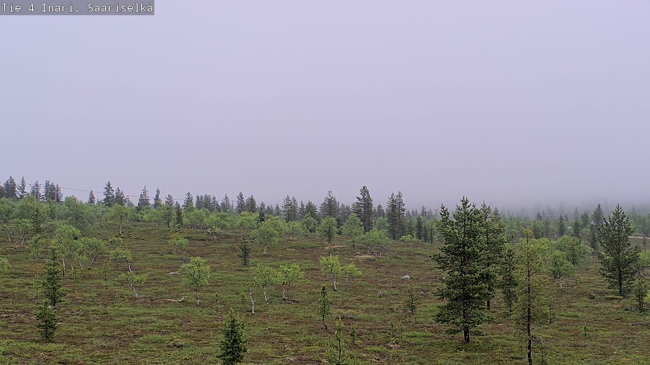 Kelikamerat Kuva Tie 4 Inari, Saariselkä, Kaunispää, Inari, Lappi