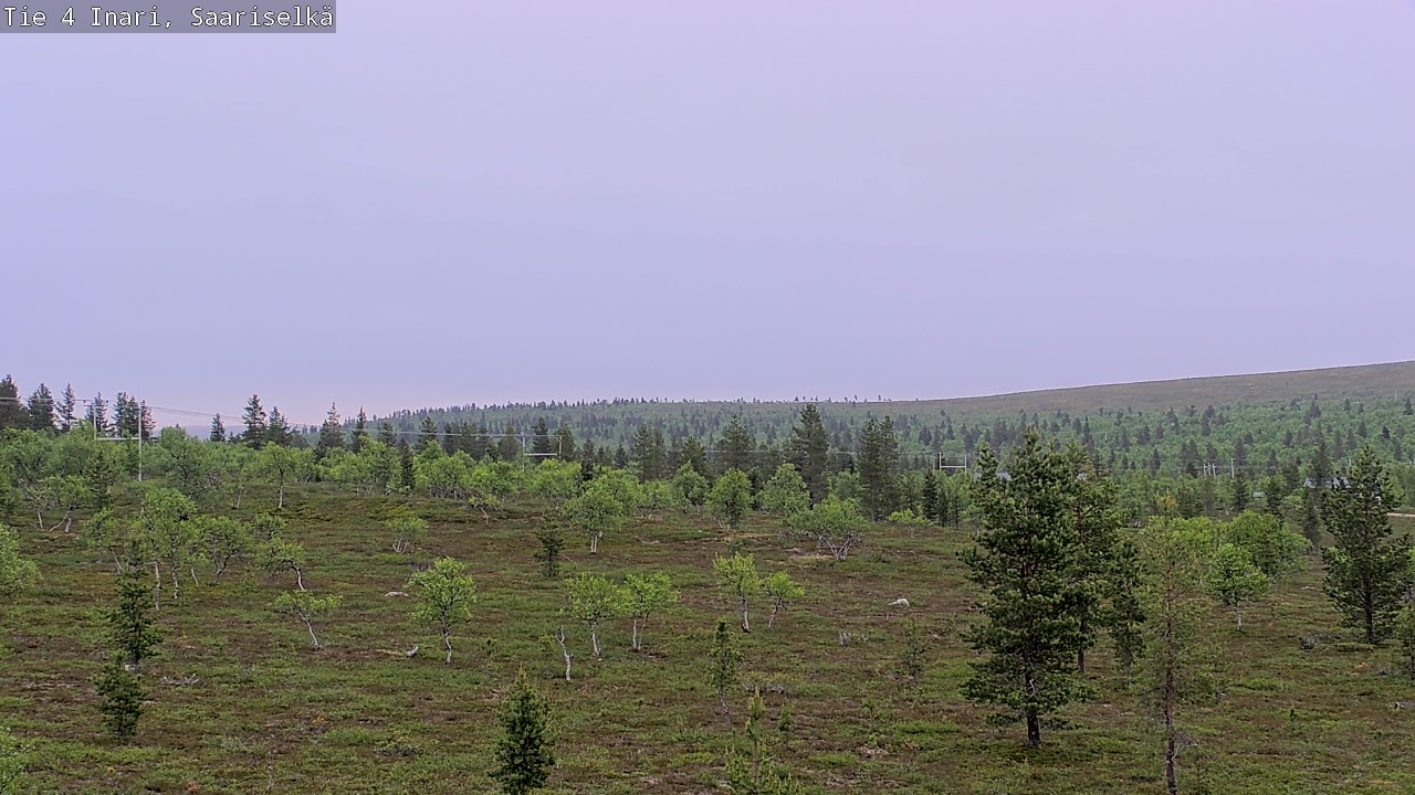 Kelikamerat Kuva Tie 4 Inari, Saariselkä, Kaunispää, Inari, Lappi