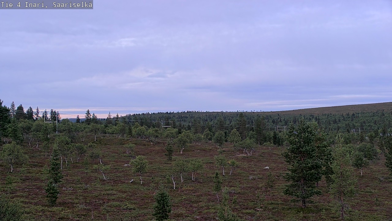 Kelikamerat Kuva Tie 4 Inari, Saariselkä, Kaunispää, Inari, Lappi