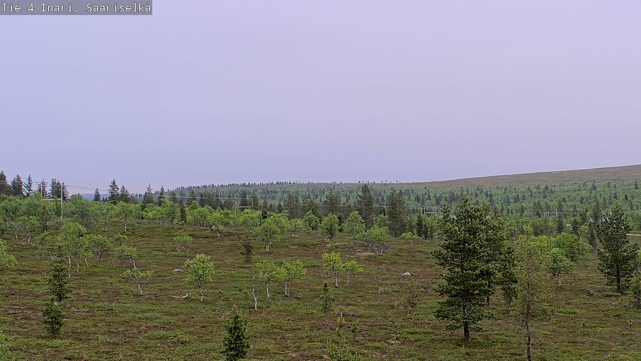 Kelikamerat Kuva Tie 4 Inari, Saariselkä, Kaunispää, Inari, Lappi