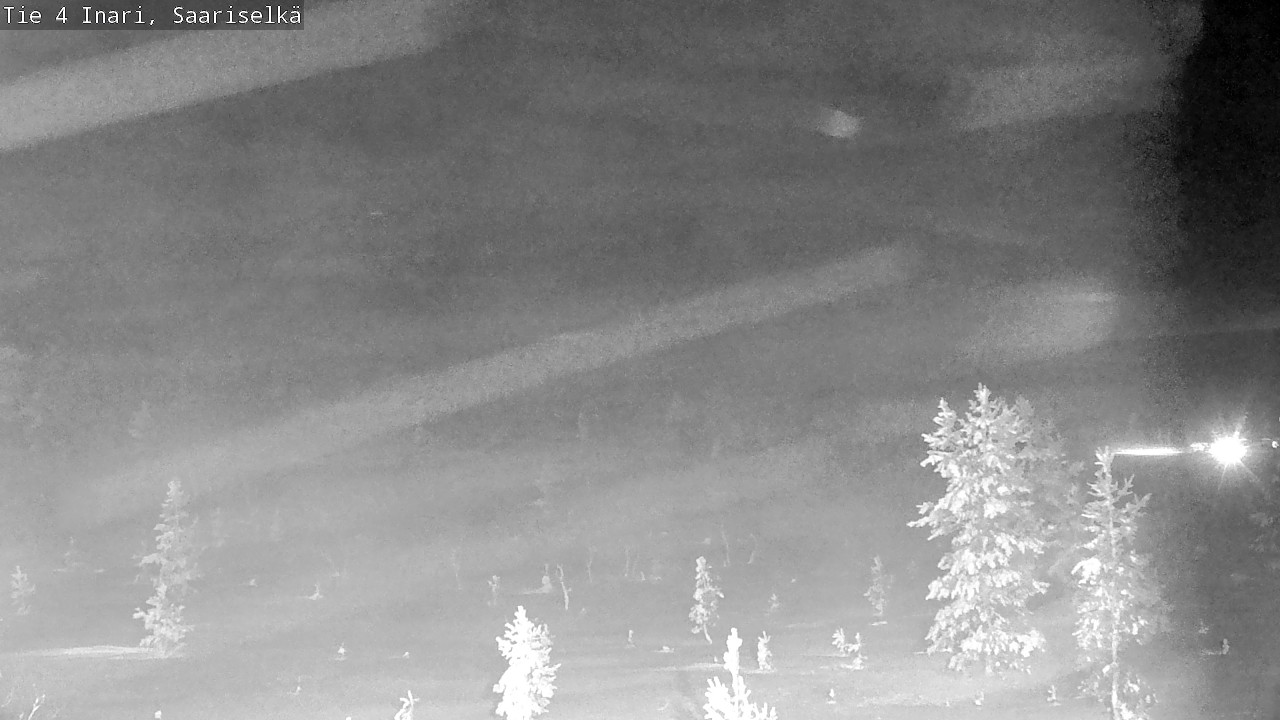 Weather Camera Image Road 4 Inari, Saariselkä, Kaunispää, Inari, Lappi