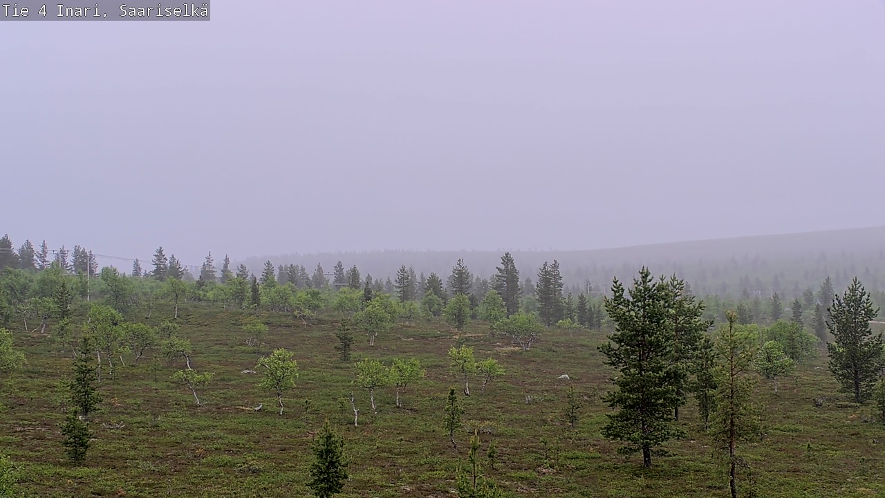 Kelikamerat Kuva Tie 4 Inari, Saariselkä, Kaunispää, Inari, Lappi
