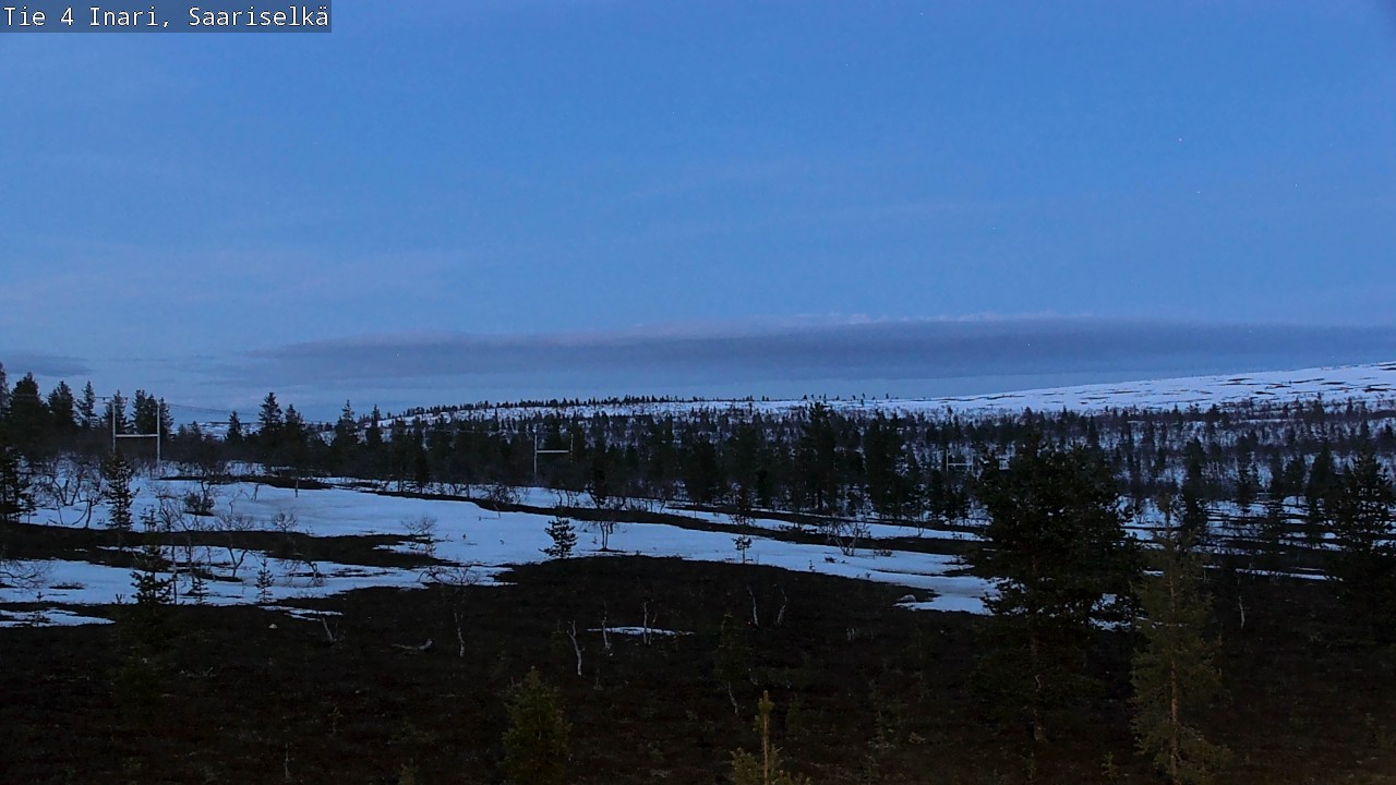 Kelikamerat Kuva Tie 4 Inari, Saariselkä, Kaunispää, Inari, Lappi
