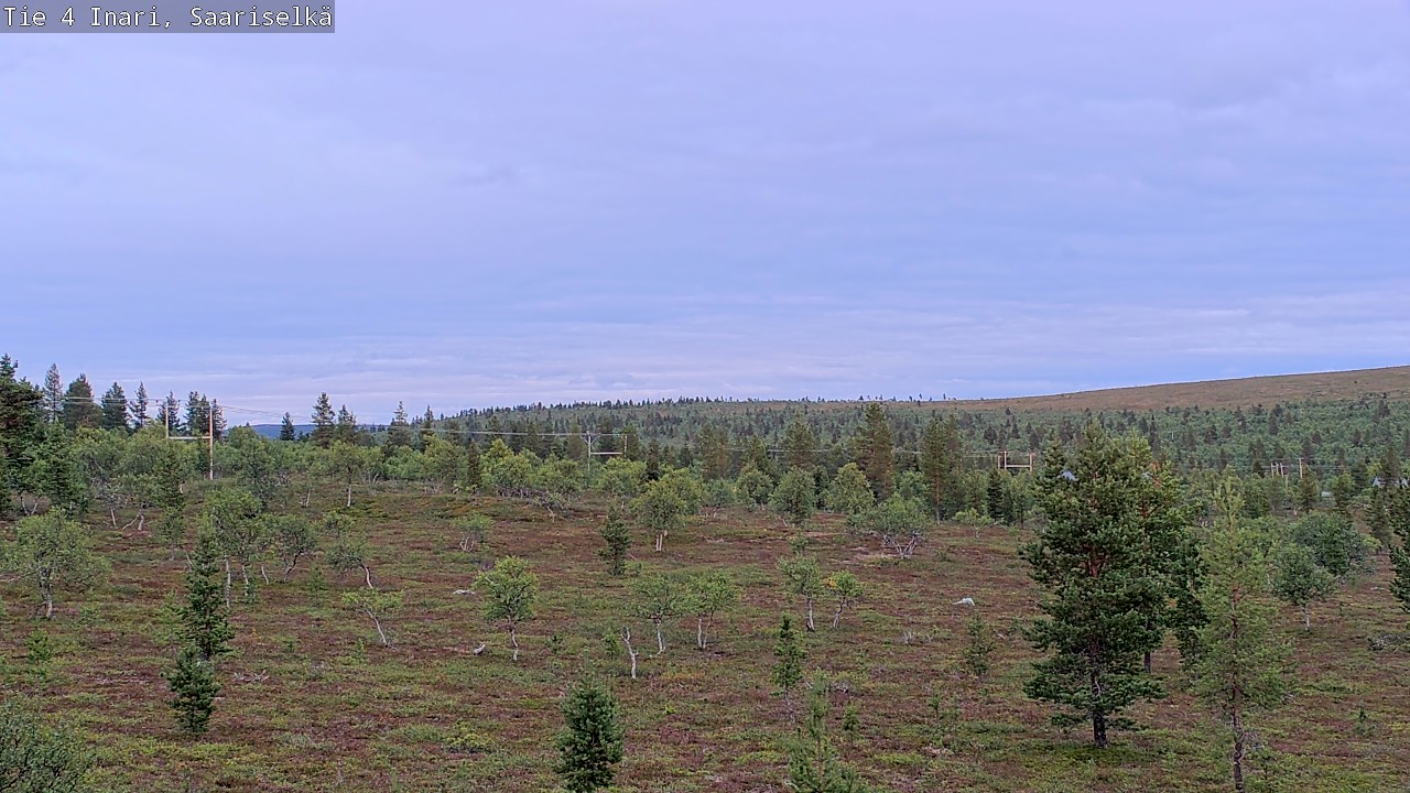 Kelikamerat Kuva Tie 4 Inari, Saariselkä, Kaunispää, Inari, Lappi
