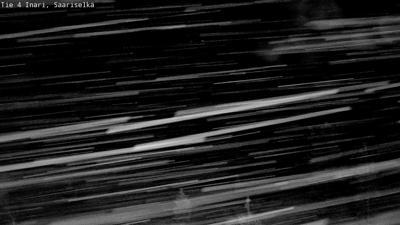 Kelikamerat Kuva Tie 4 Inari, Saariselkä, Kaunispää, Inari, Lappi