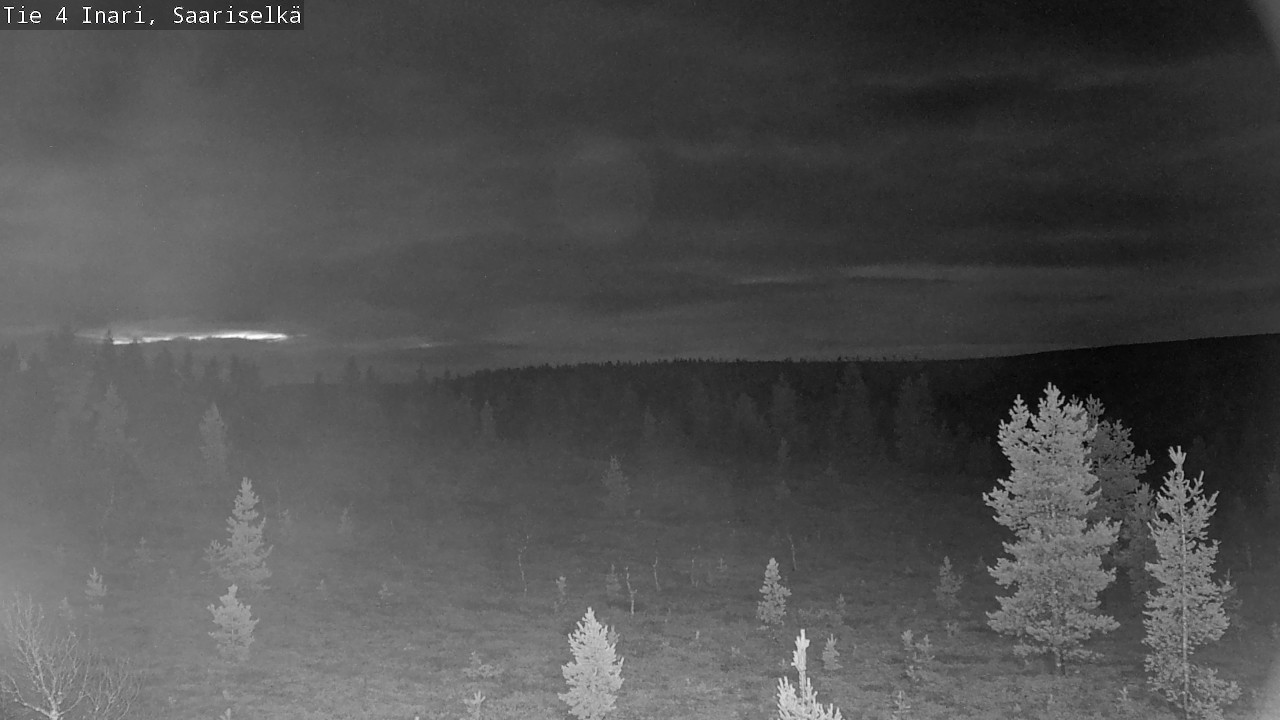 Kelikamerat Kuva Tie 4 Inari, Saariselkä, Kaunispää, Inari, Lappi