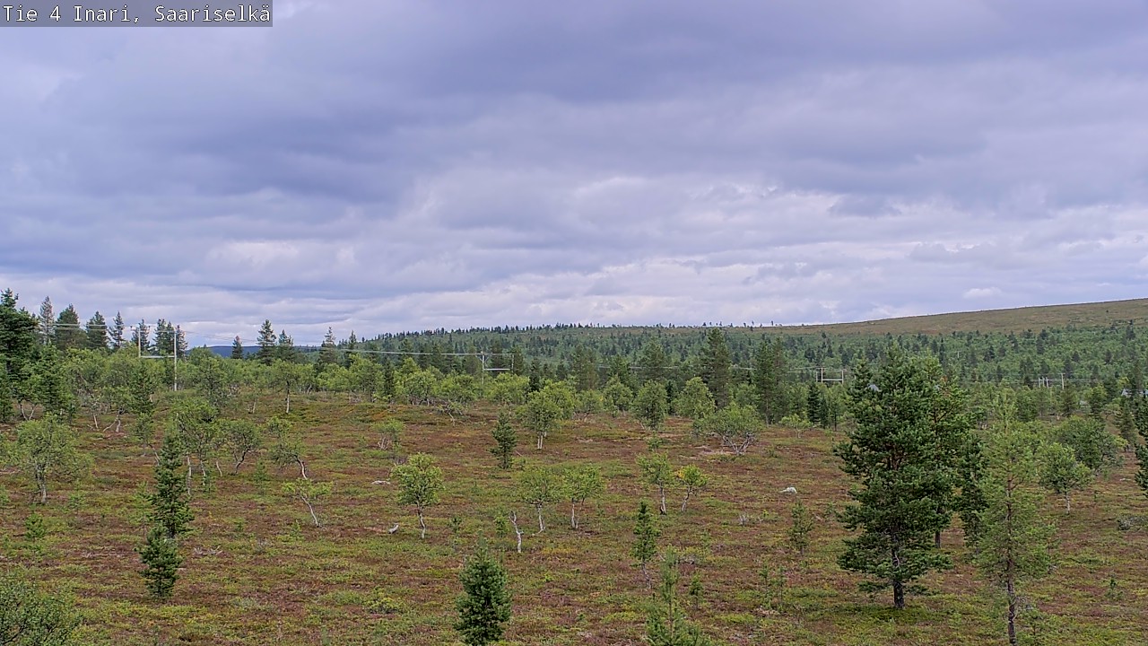 Kelikamerat Kuva Tie 4 Inari, Saariselkä, Kaunispää, Inari, Lappi