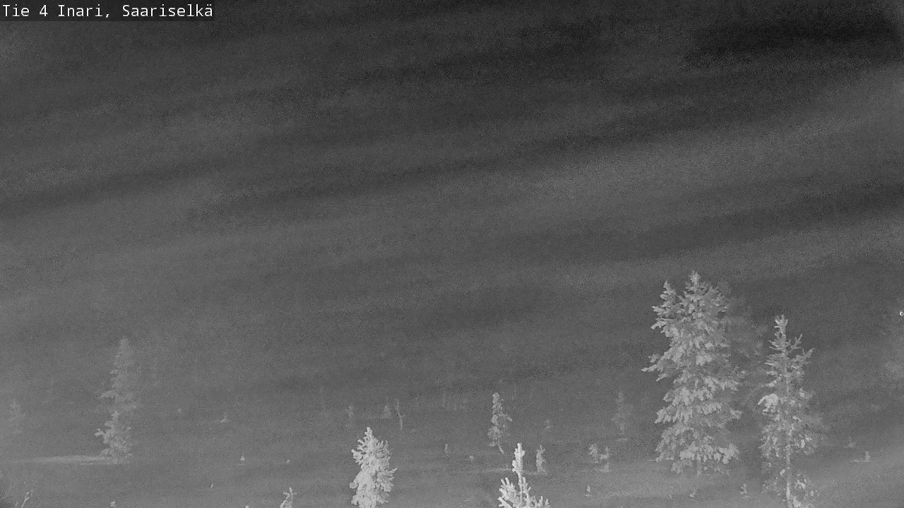 Weather Camera Image Road 4 Inari, Saariselkä, Kaunispää, Inari, Lappi