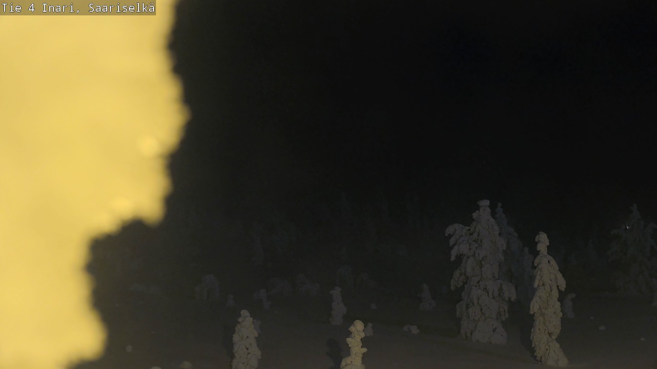 Kelikamerat Kuva Tie 4 Inari, Saariselkä, Kaunispää, Inari, Lappi