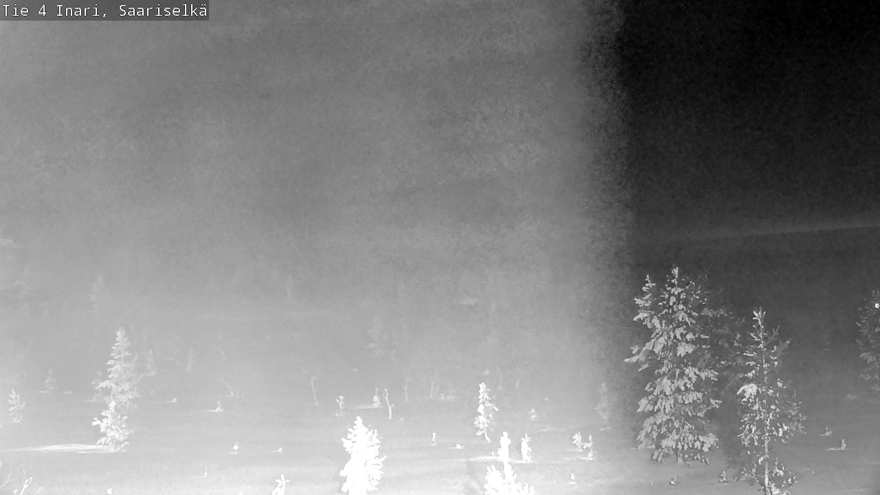 Weather Camera Image Road 4 Inari, Saariselkä, Kaunispää, Inari, Lappi