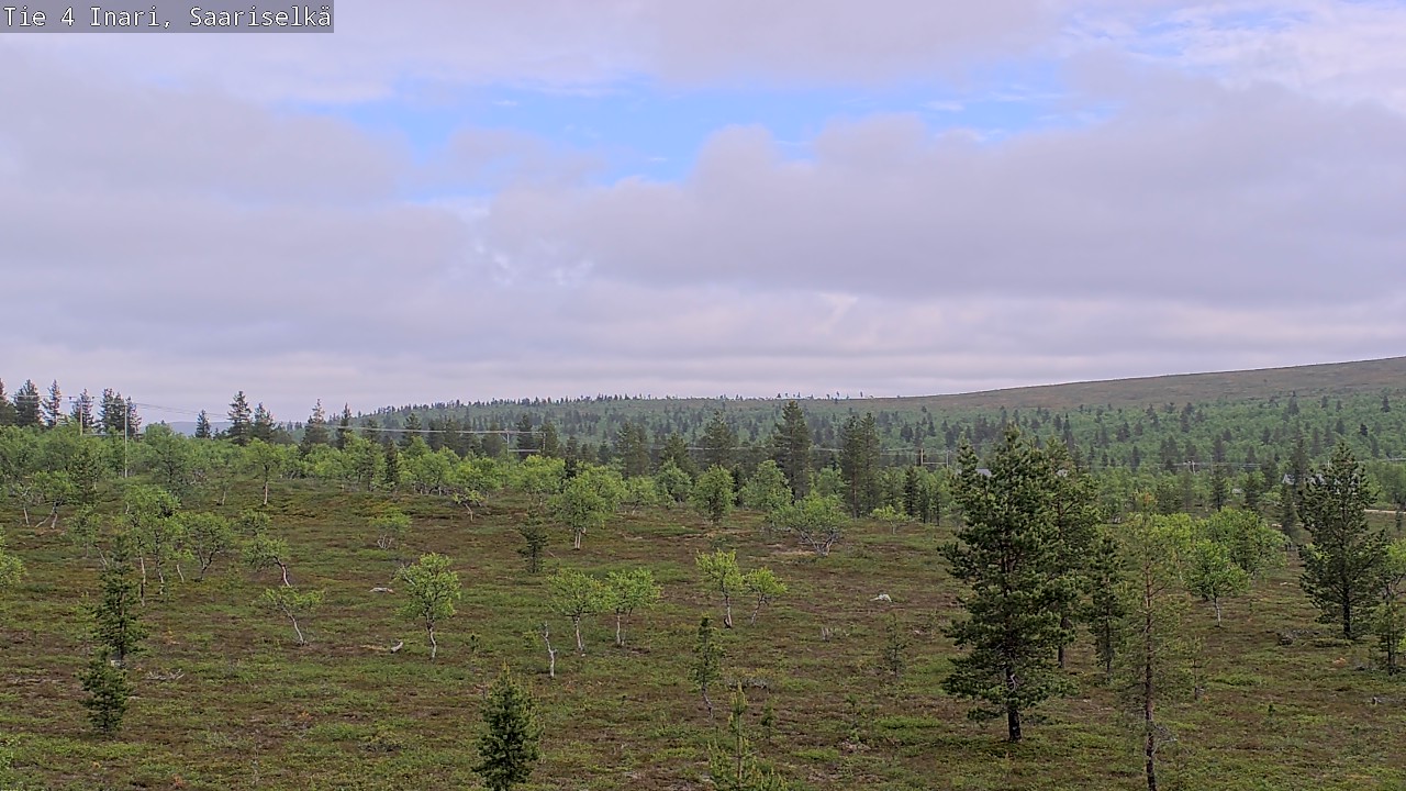 Kelikamerat Kuva Tie 4 Inari, Saariselkä, Kaunispää, Inari, Lappi