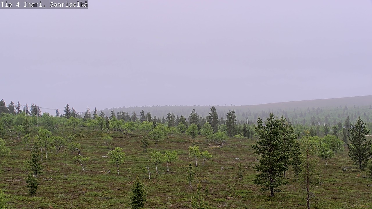 Kelikamerat Kuva Tie 4 Inari, Saariselkä, Kaunispää, Inari, Lappi